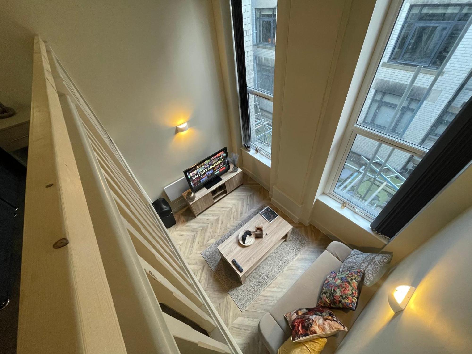Luxury Mezzanine Apartment In Central Leeds Central Station Eksteriør bilde